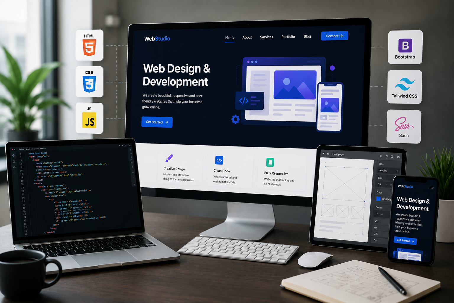 UI/UX Design & Web Development